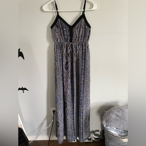 Boho Paisley Design | Summer Lined Maxi Dress - Picture 6 of 8